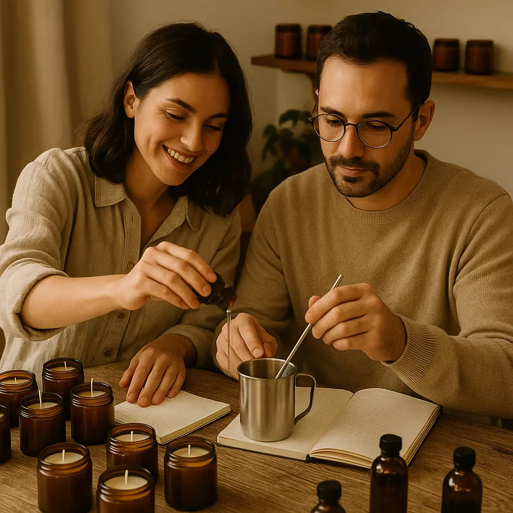 Founders mixing scents