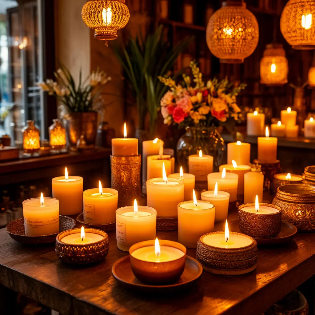 Global candle display