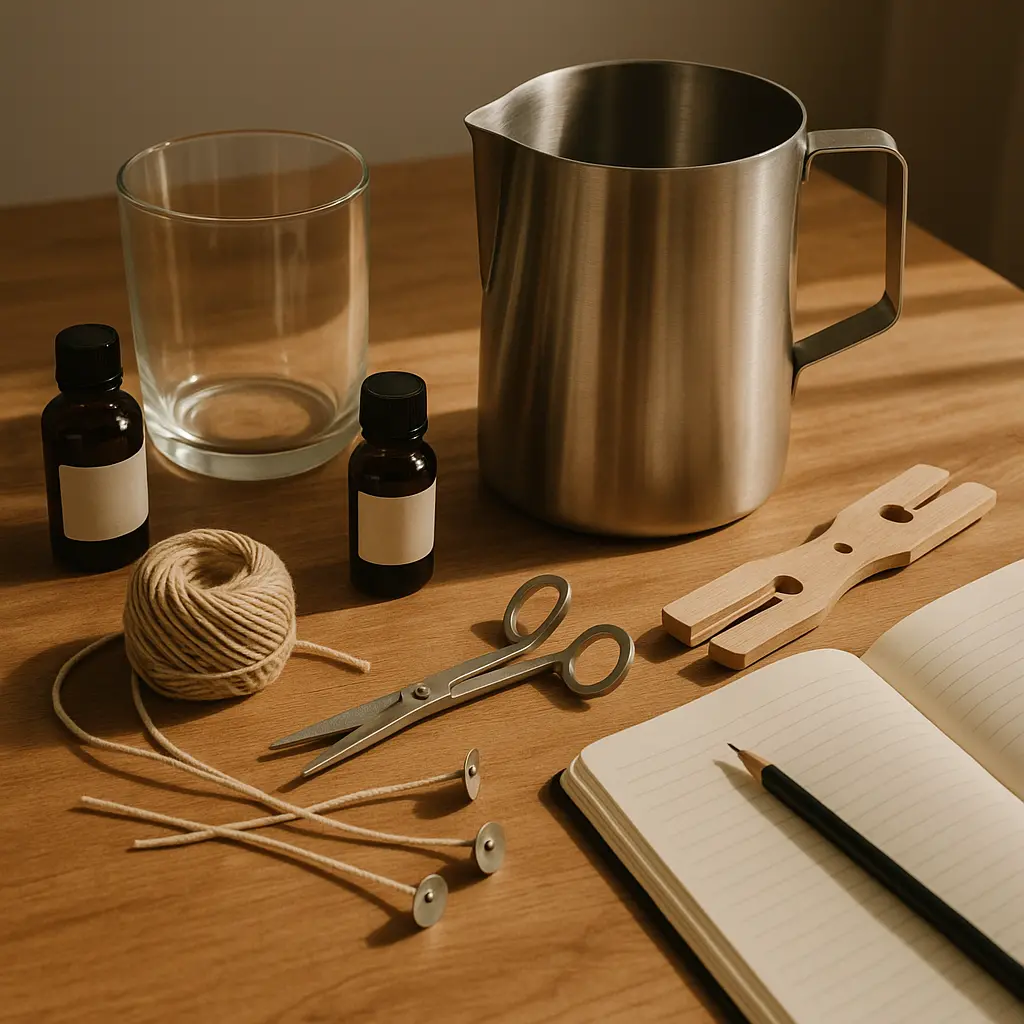 Candle-making tools