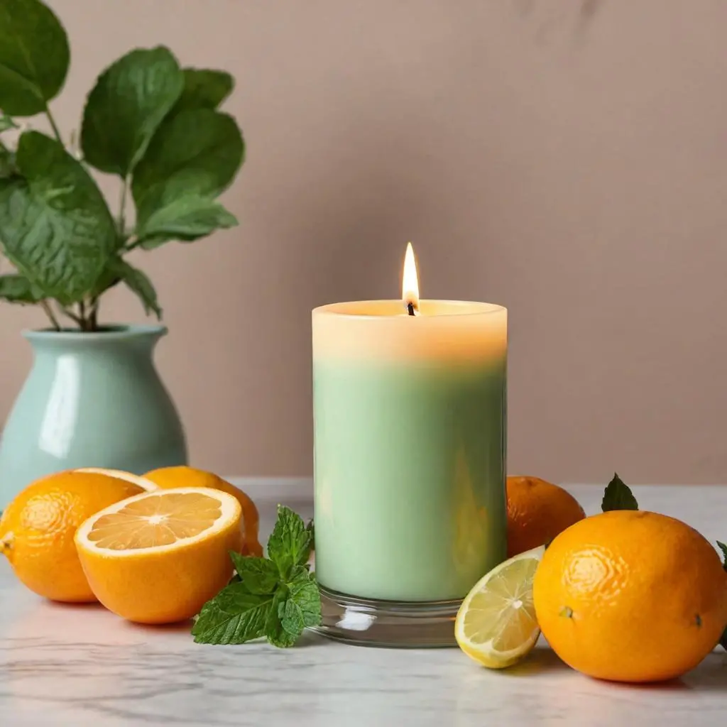 Focus mood candle