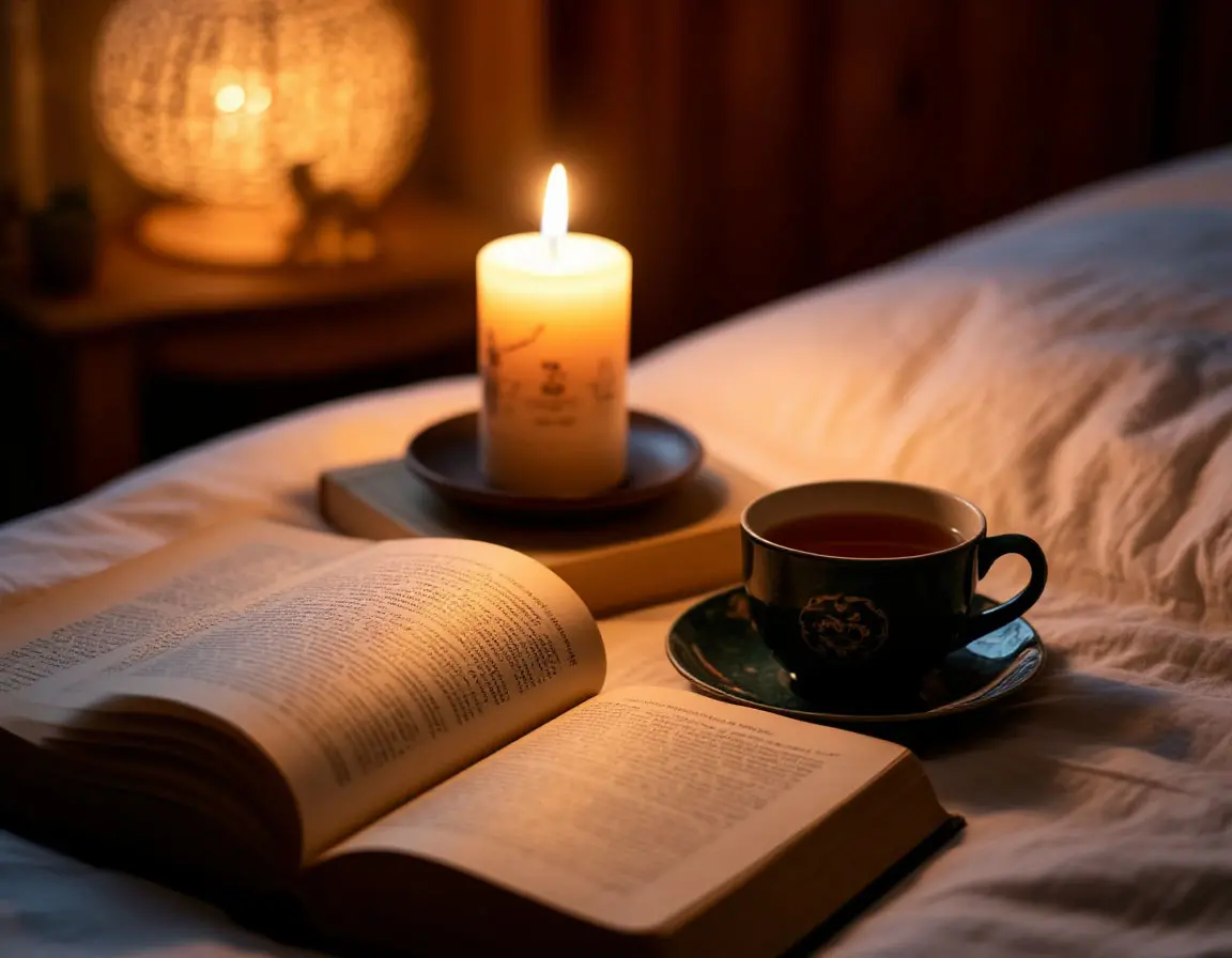Night ritual setup